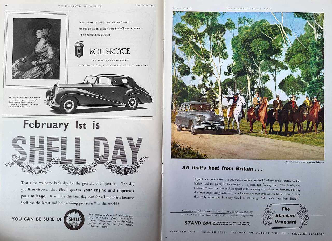 Rolls Royce 1952 Motor Show
